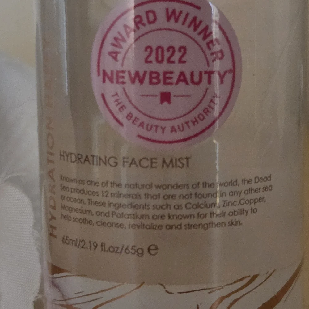 Manna Kadar Hydration Happy Sea Minerals Hydrating Face Mist NWT